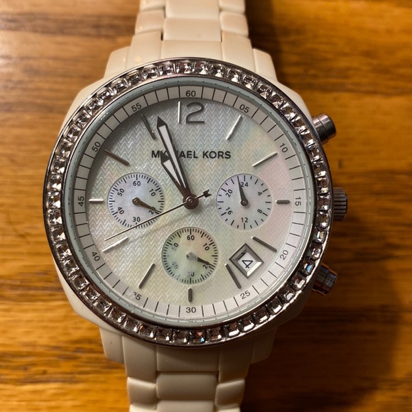 Michael Kors / Swarovski Crystal - Chrono Watch - Picture 1 of 6